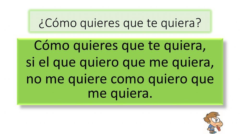 Trabalenguas silabas que qui