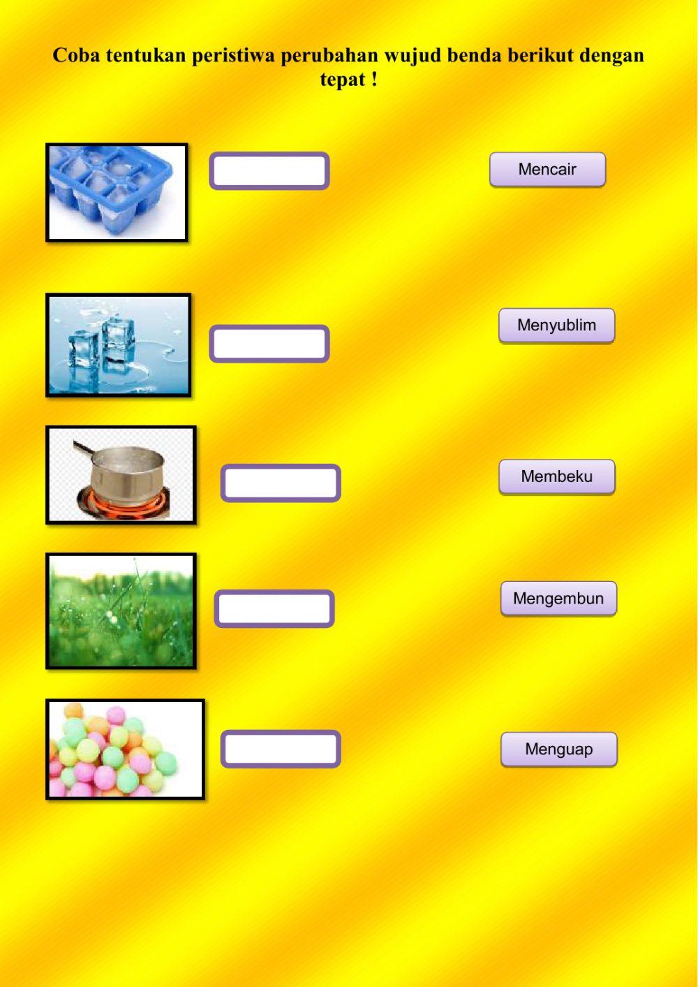 Perubahan wujud benda