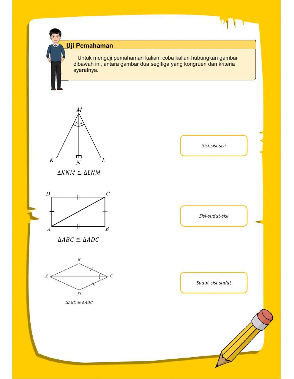 LKPD Kekongruenan Dua Segitiga