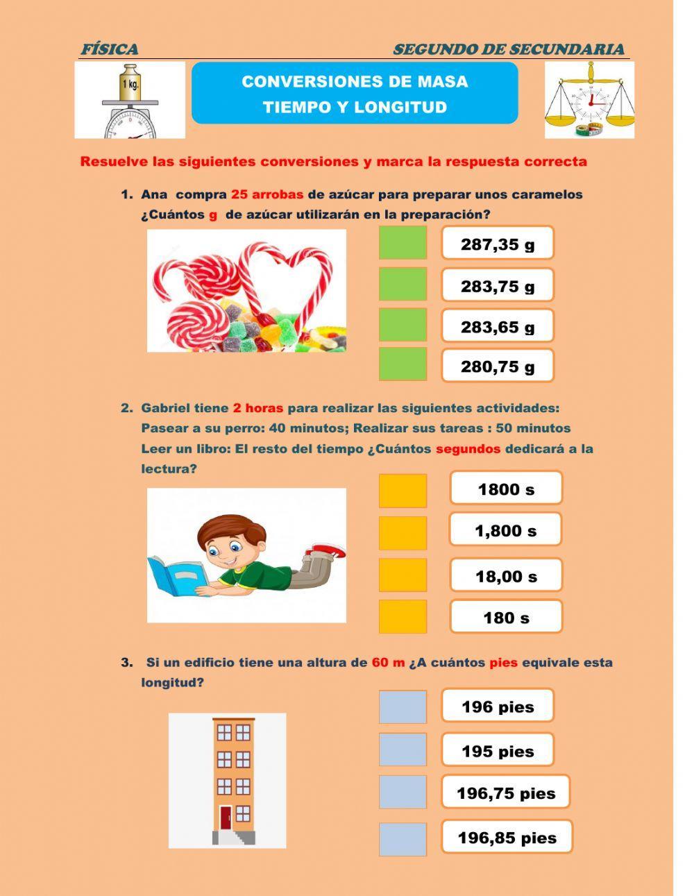 CONVERSIÓN DE UNIDADES