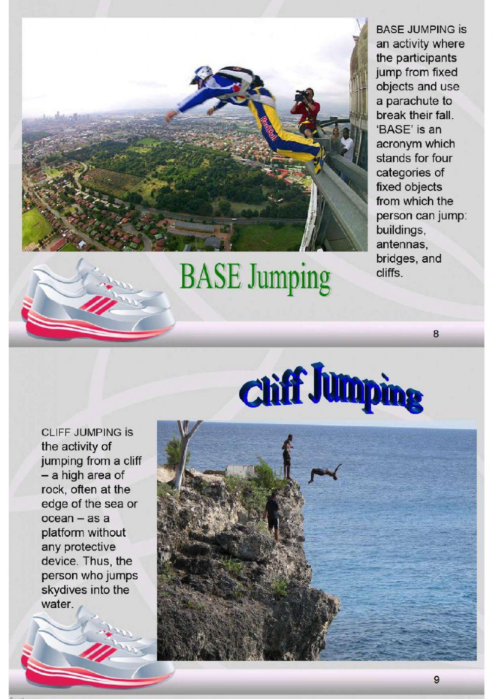 Extreme Sports - Relative Clauses