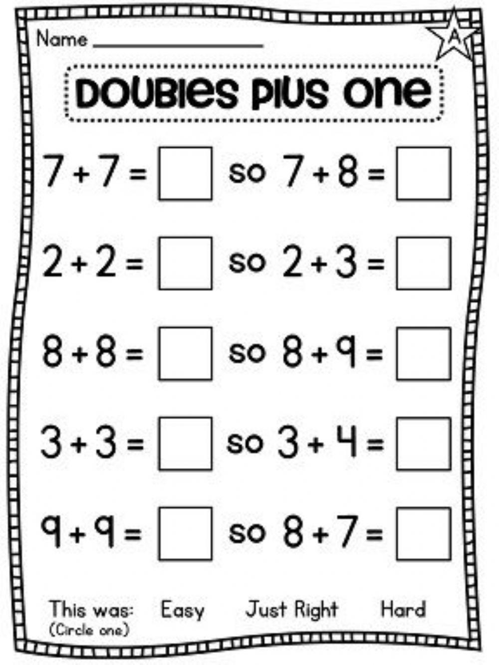 Near doubles to add interactive worksheet | Live Worksheets Near doubles to add interactive worksheet | Live Worksheets