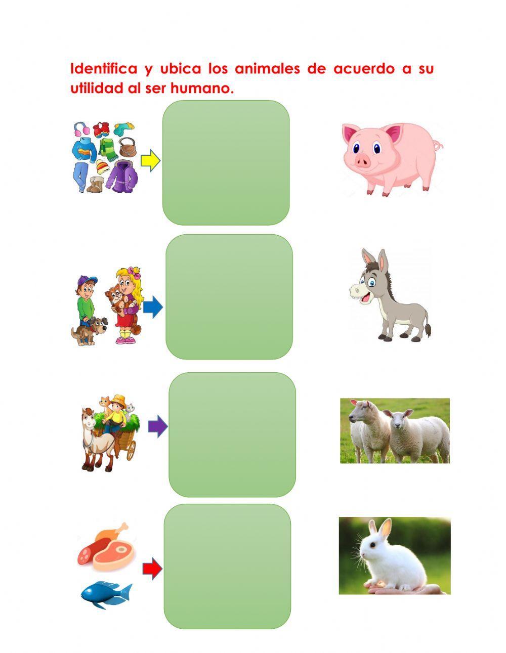 Animales útiles para el ser humano