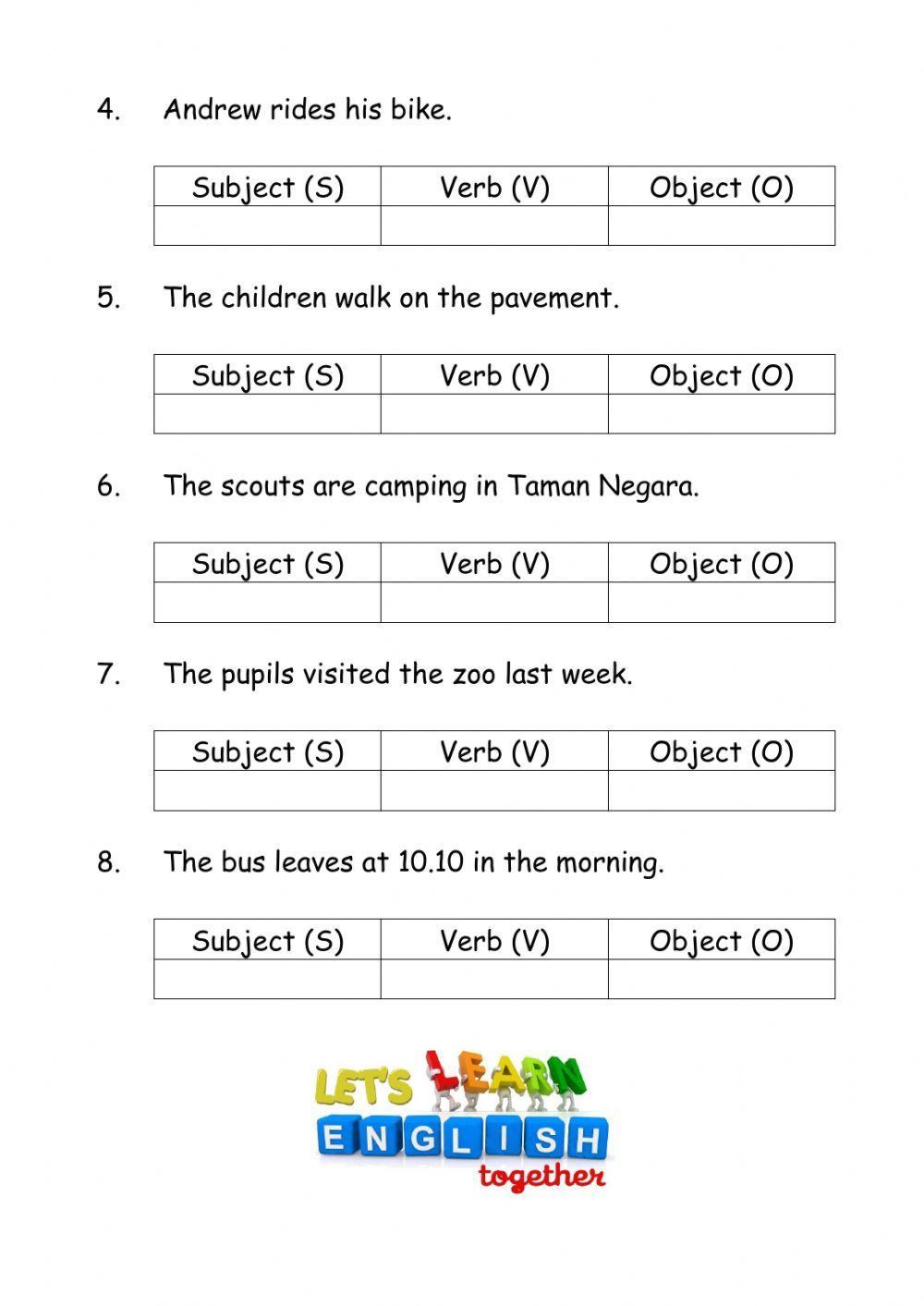 English Assessment (Year 4)