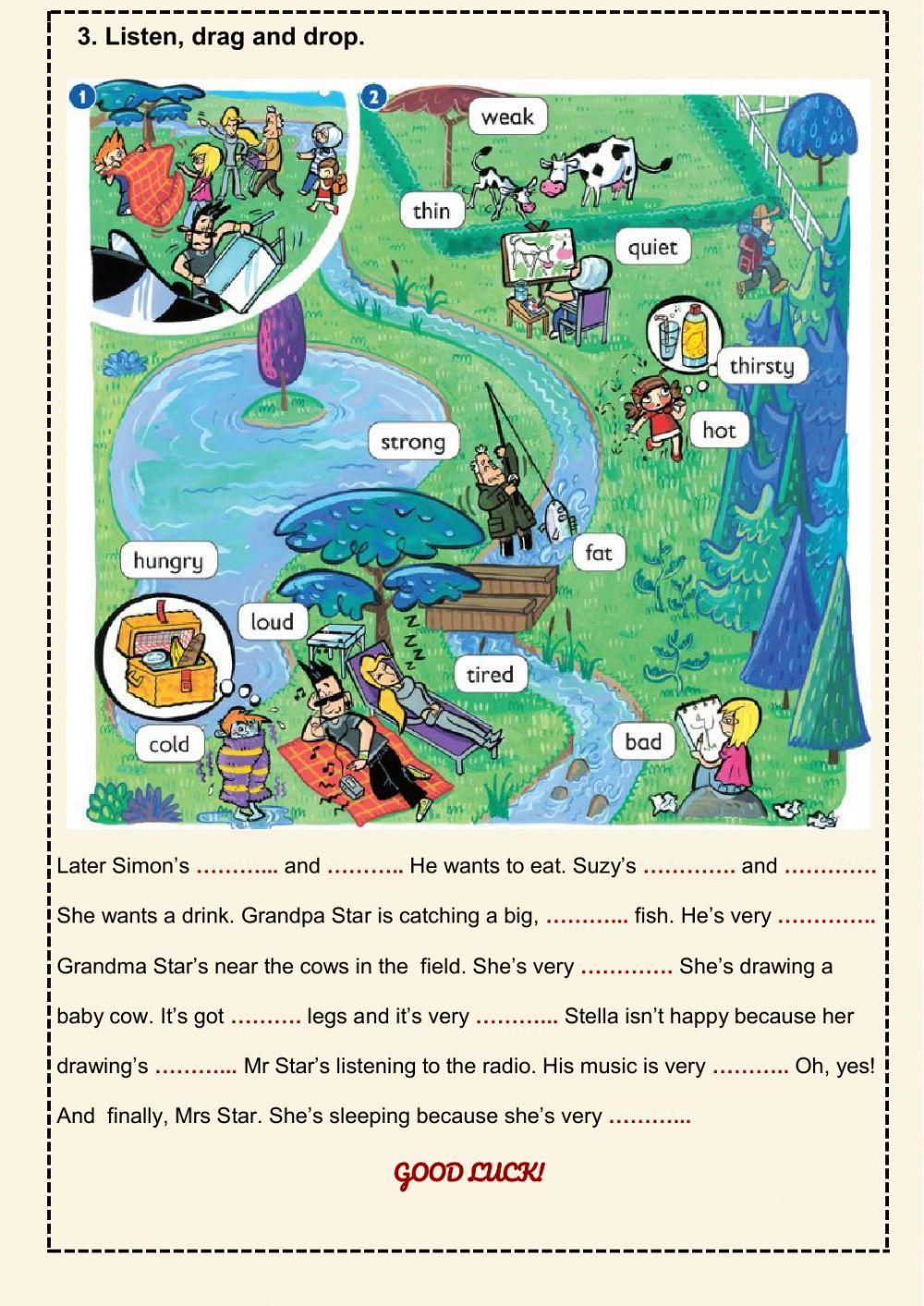 Adjectives and making suggestions