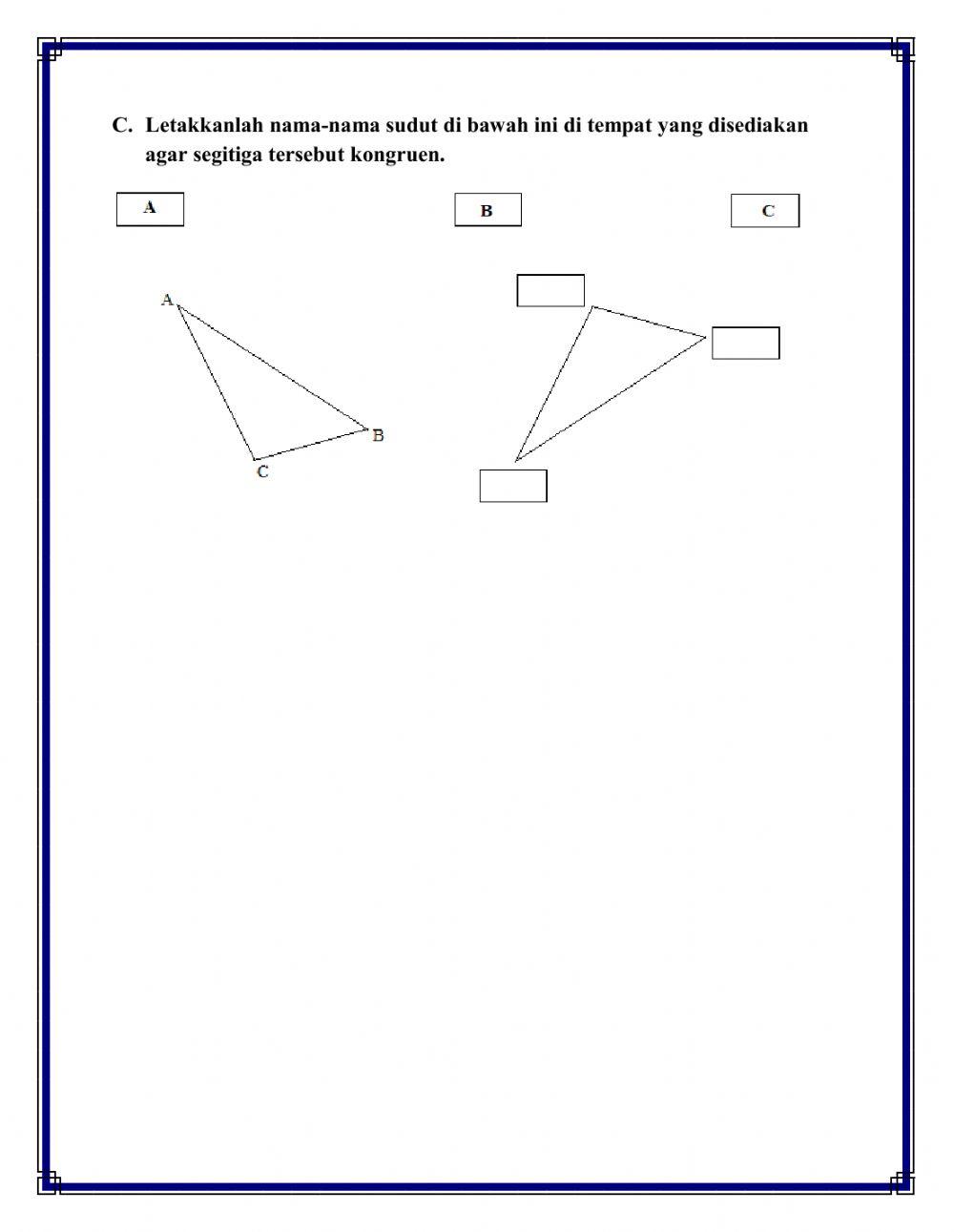 Kesebangunan dan Kekongruenan