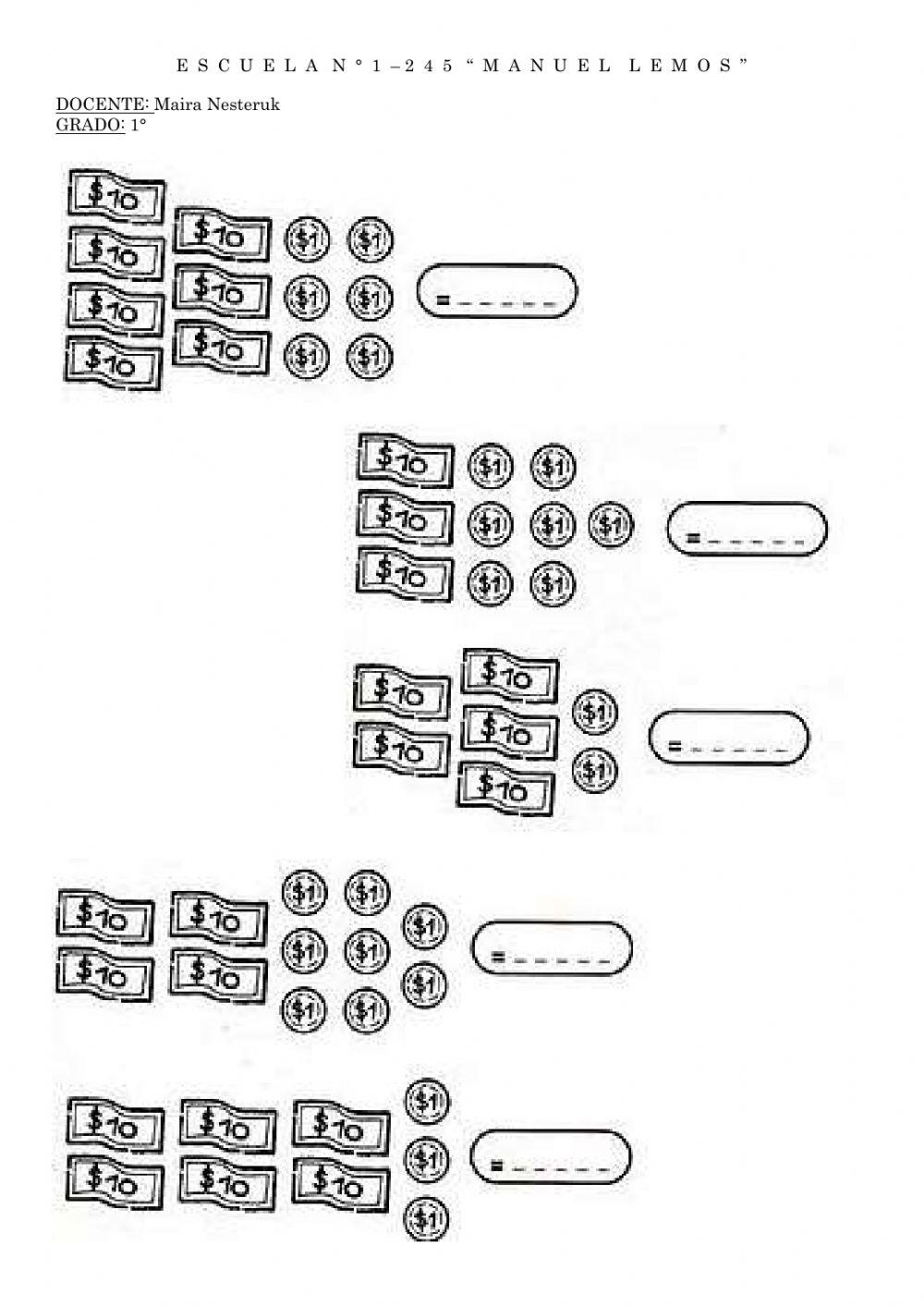 Repaso de números hasta el 89