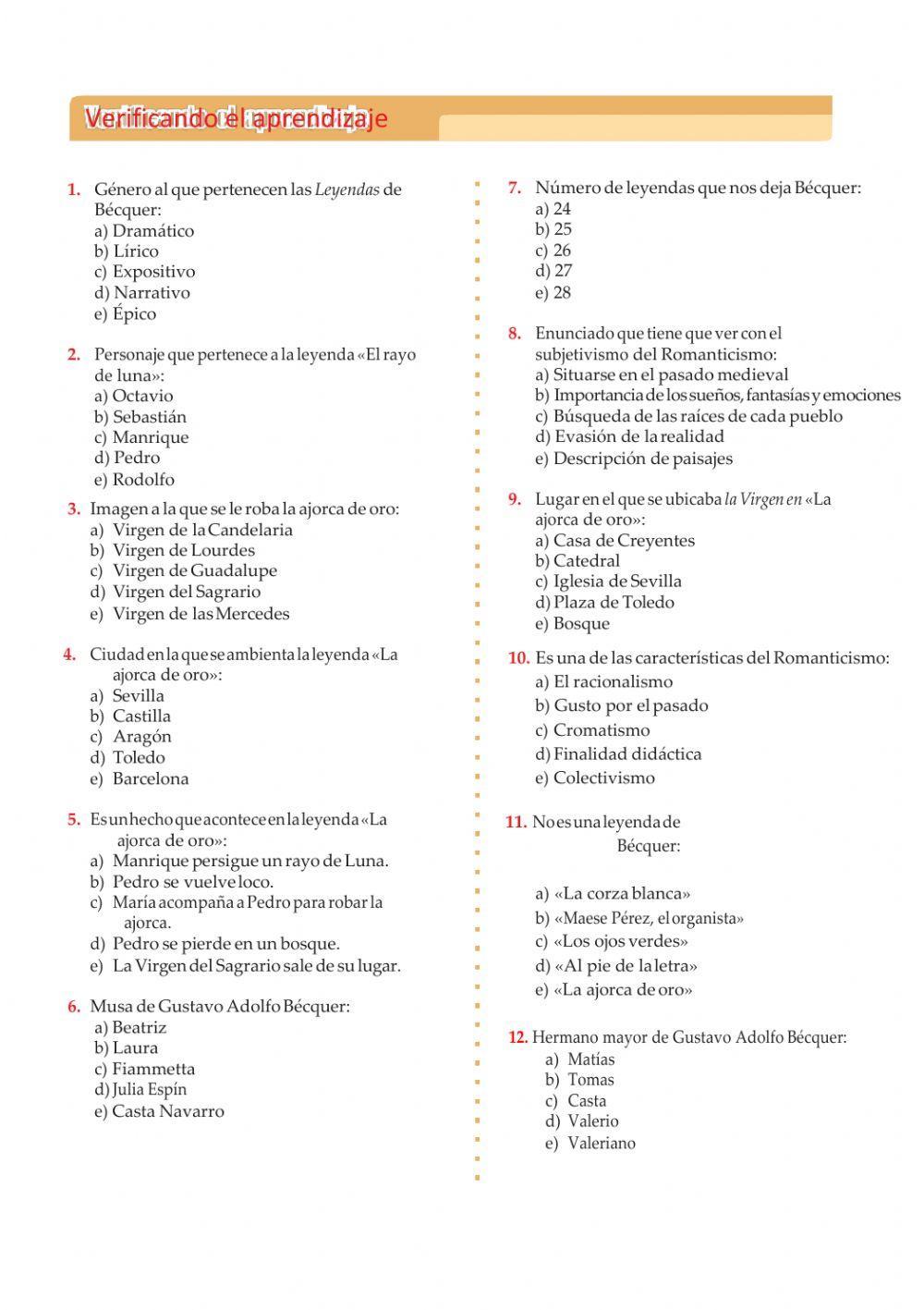 Gustavo Adolfo Bécquer - Leyendas