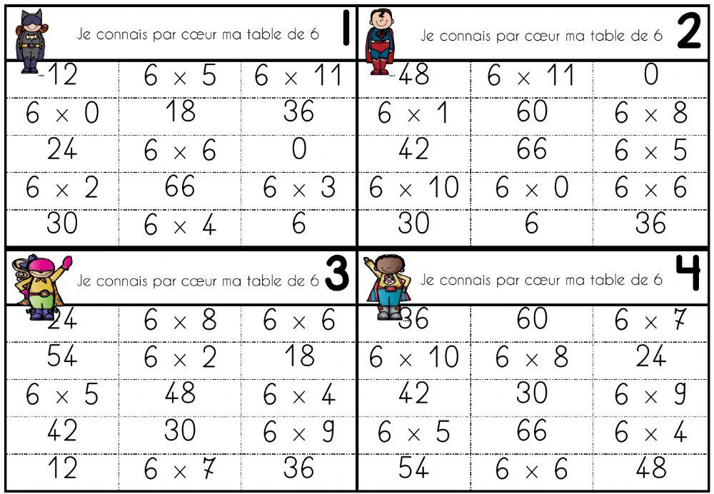 Intrus - table de 6 - Pat-in & Moi