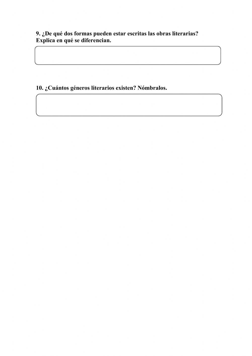 Ficha unidad 2 lengua