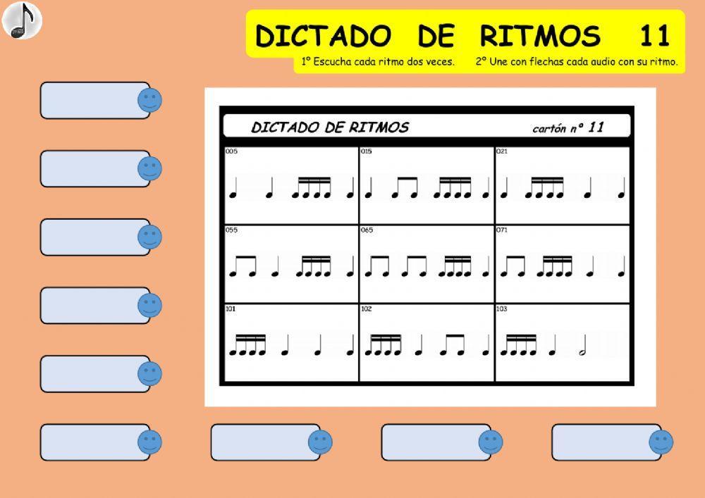 DICTADO DE RITMOS 11