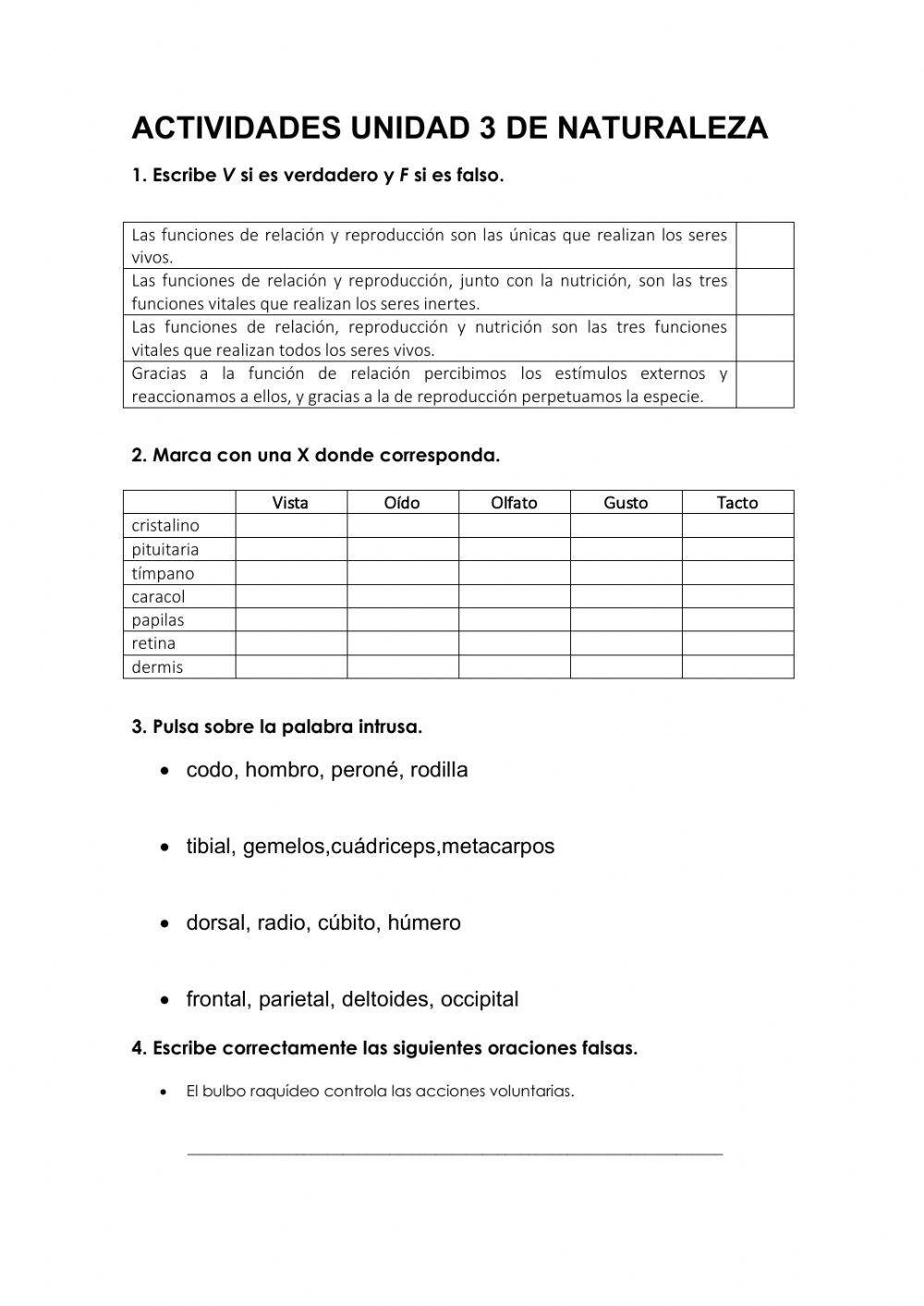 Función de relación y función de reproducción