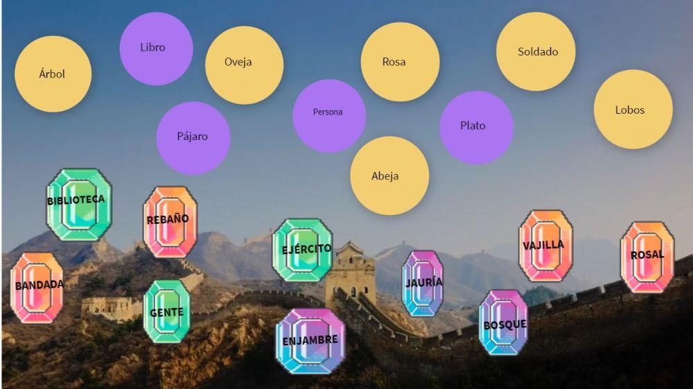 Sustantivos colectivos e individuales.