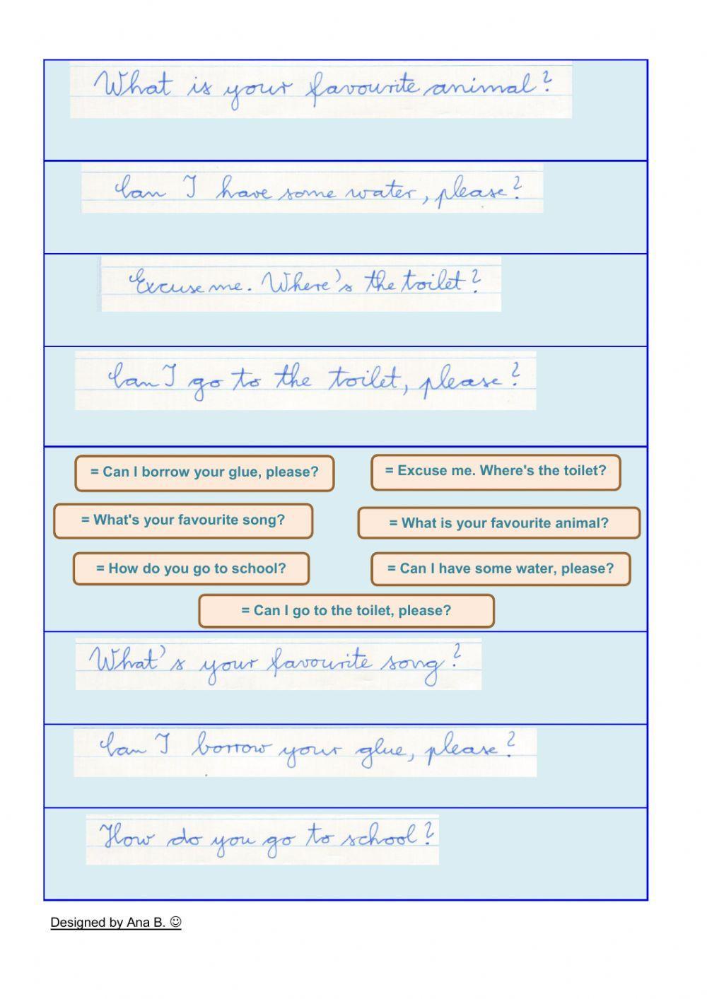 Reading LOWER CASE LETTERS AND CURSIVE WRITING