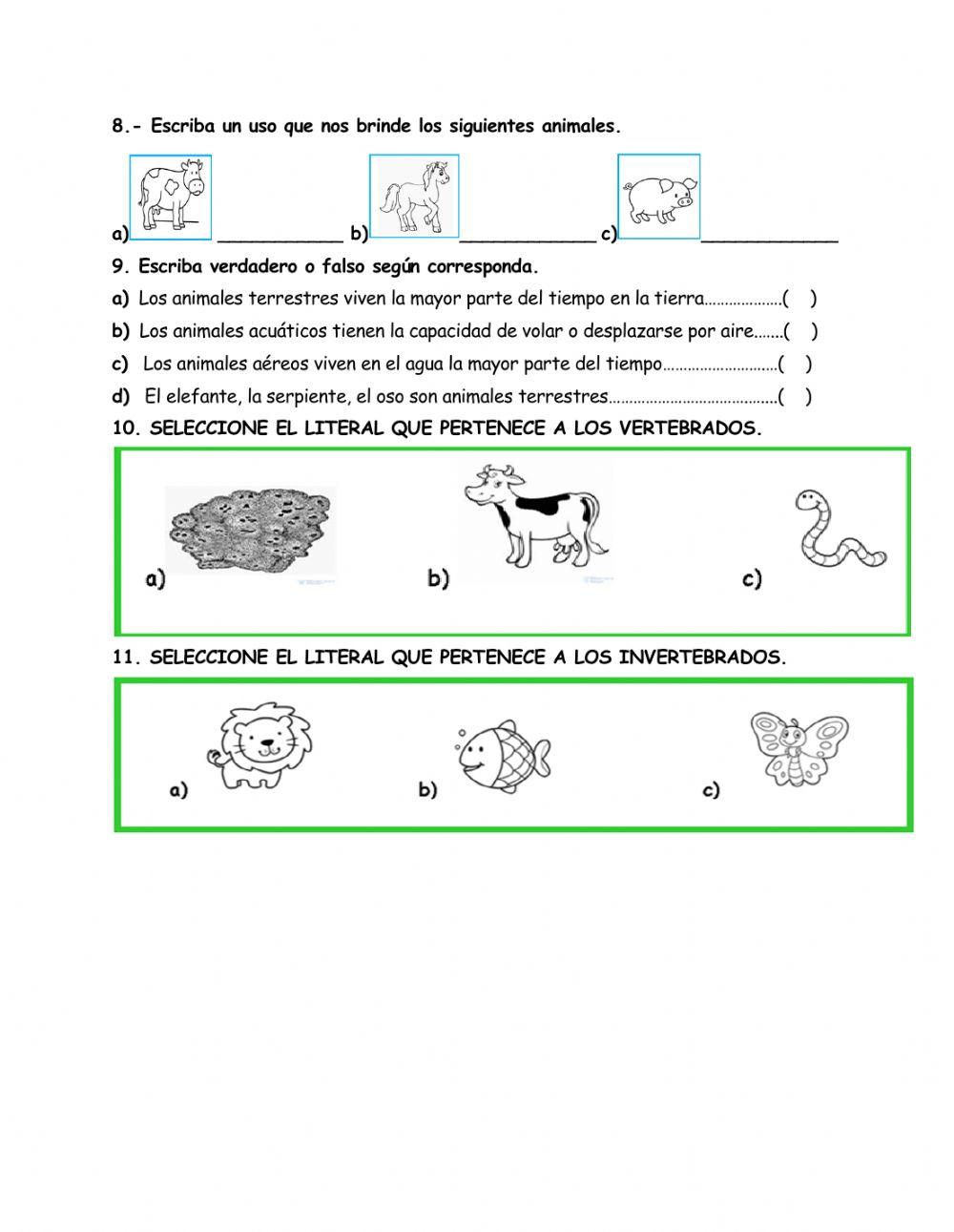 Actividad de Refuerzo Naturales