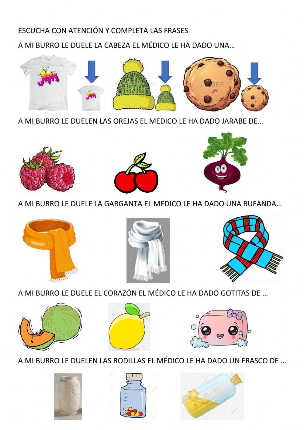 Comprención y cierre audtivo