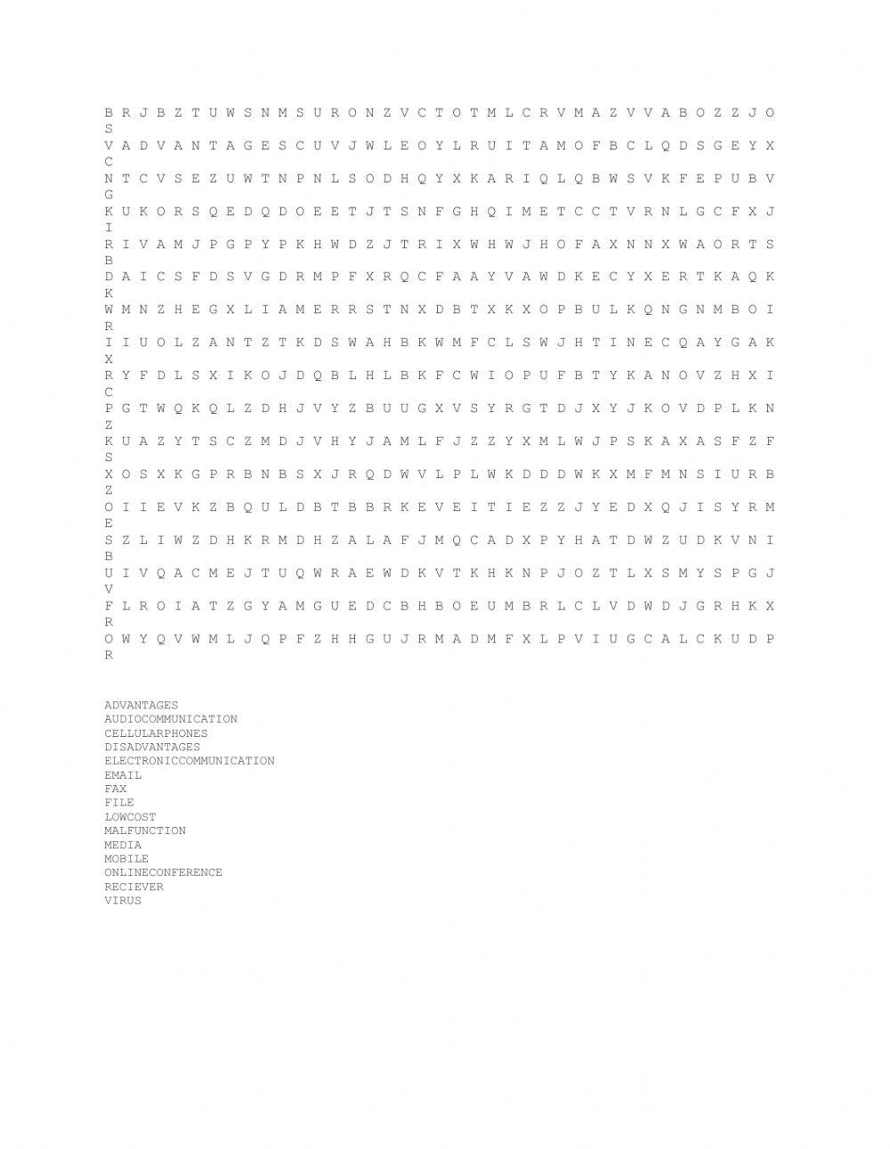 Electronic Communication