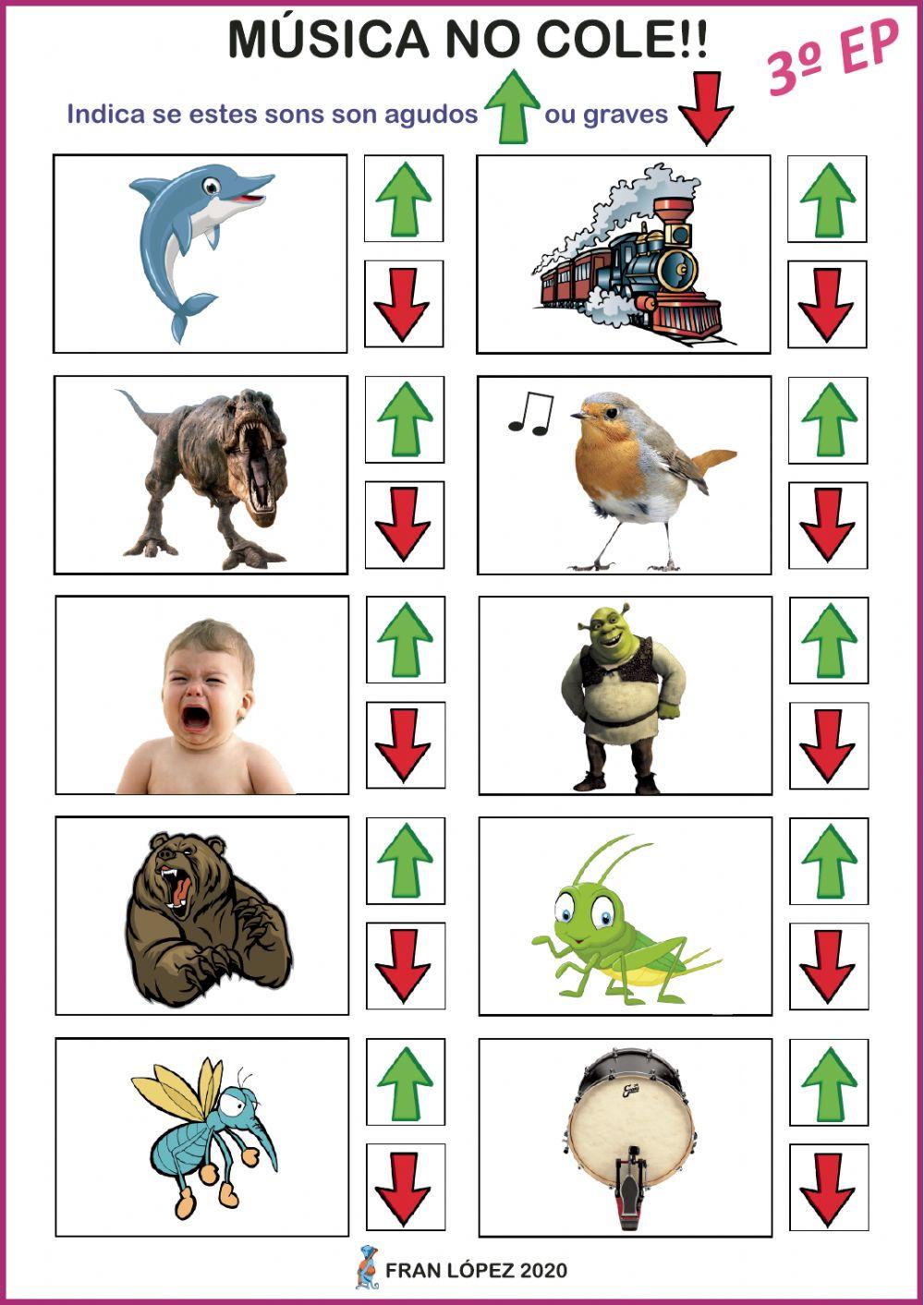 Sons agudos e graves