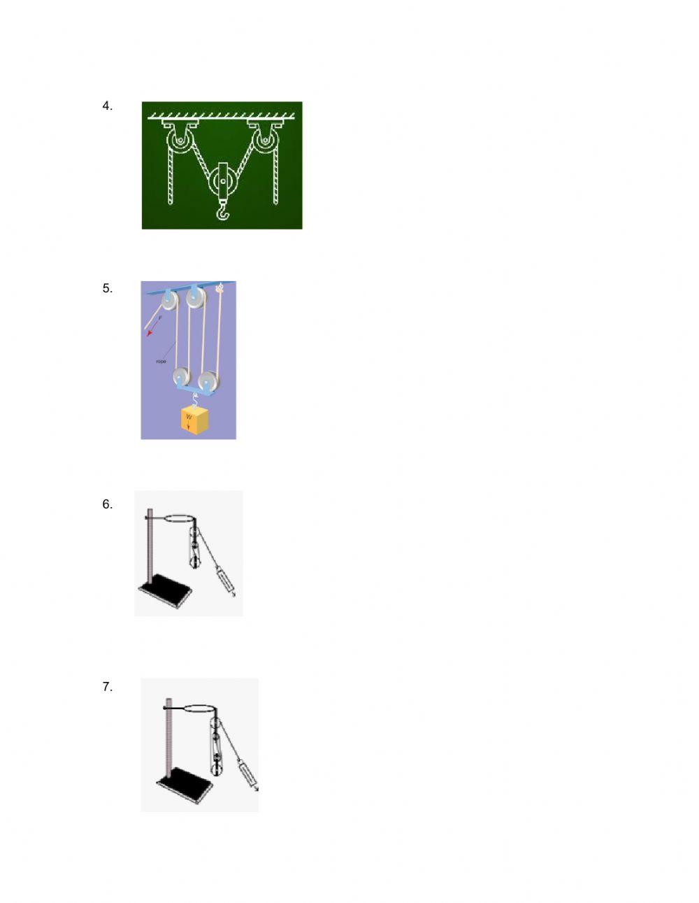 Le gain mécanique des poulies