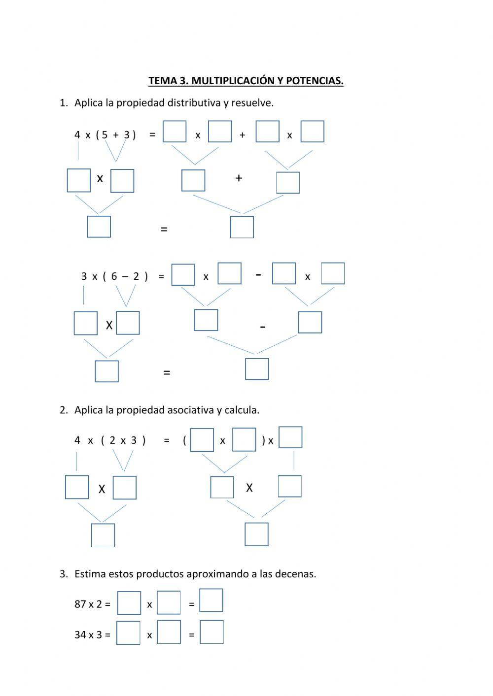Multiplicaciones