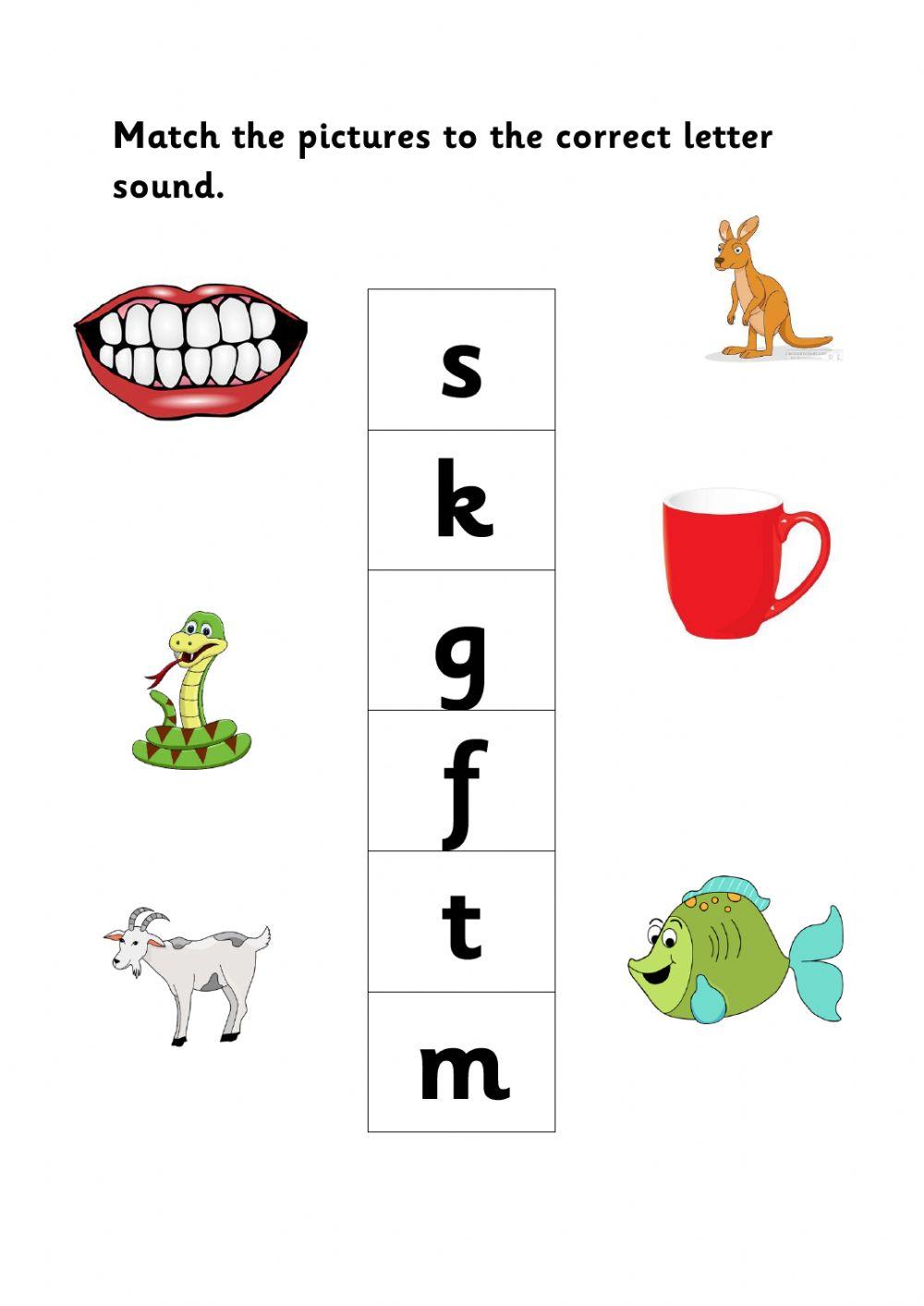 Phonics Evaluation worksheet Live Worksheets