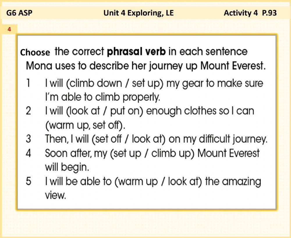 Reading Comprehension