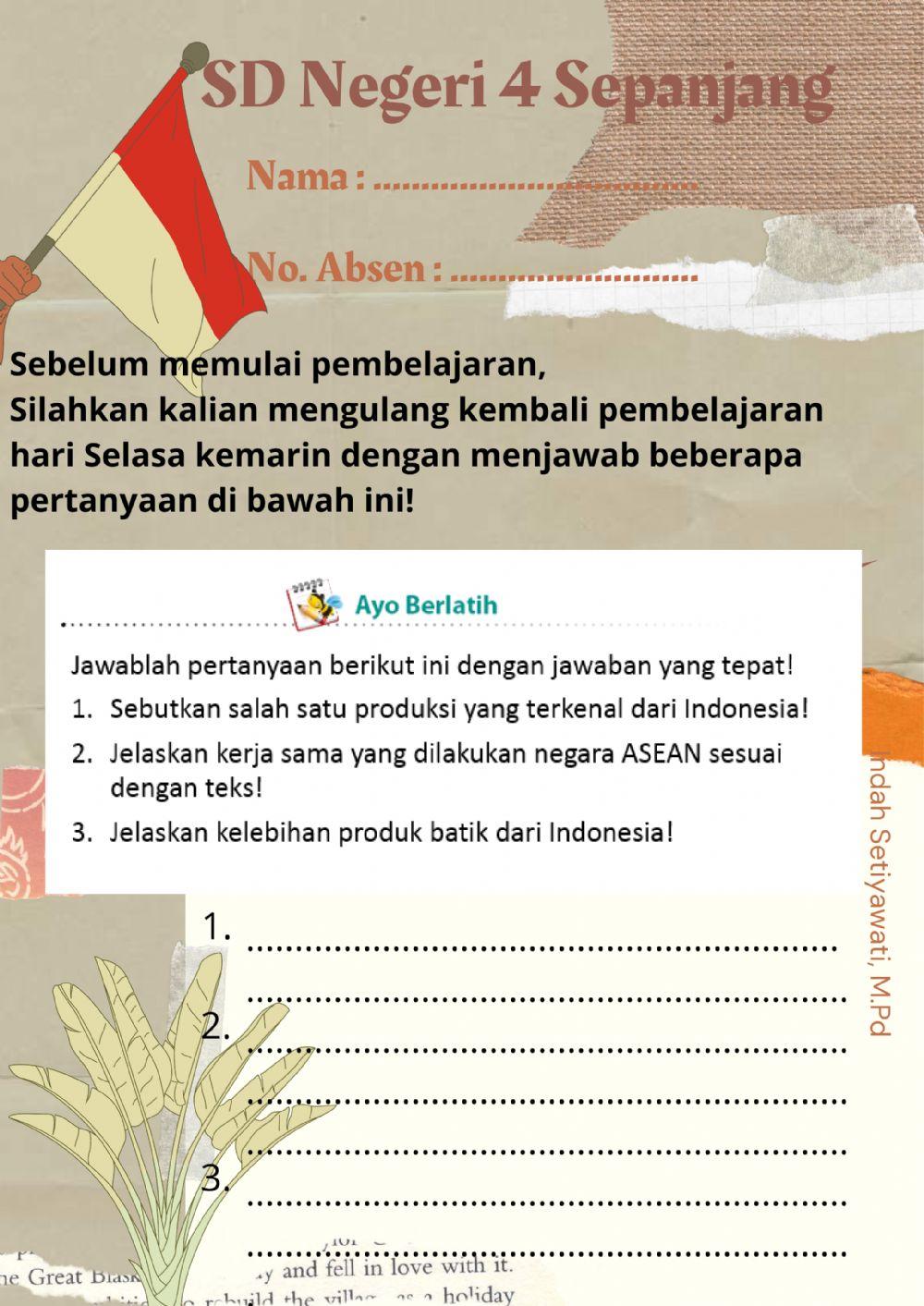 Kelas 6 SDN 4 Sepanjang