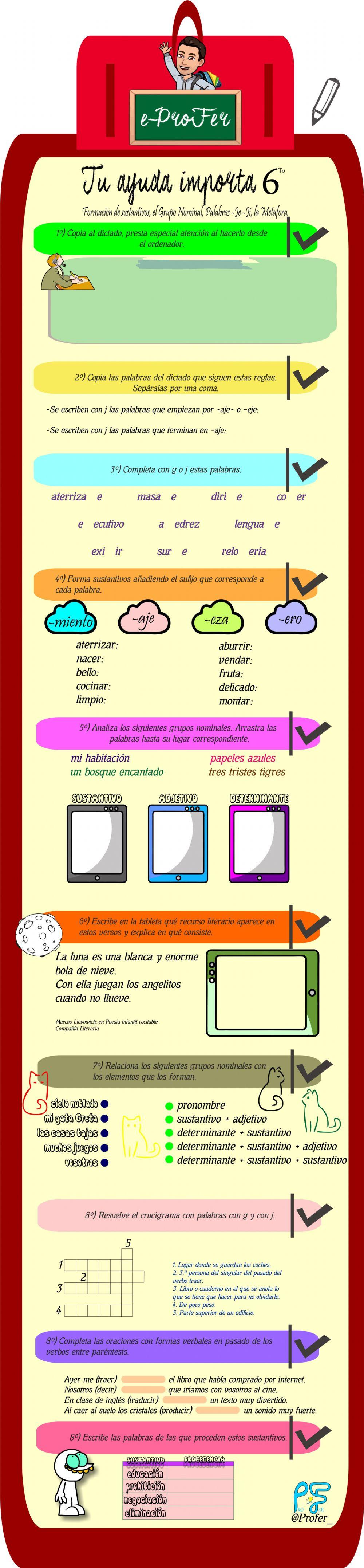 Formación sustantivos