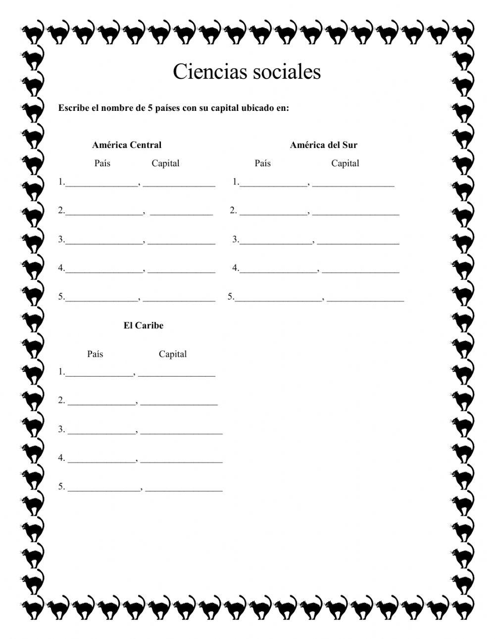 América en el mundo: Unidad (2)