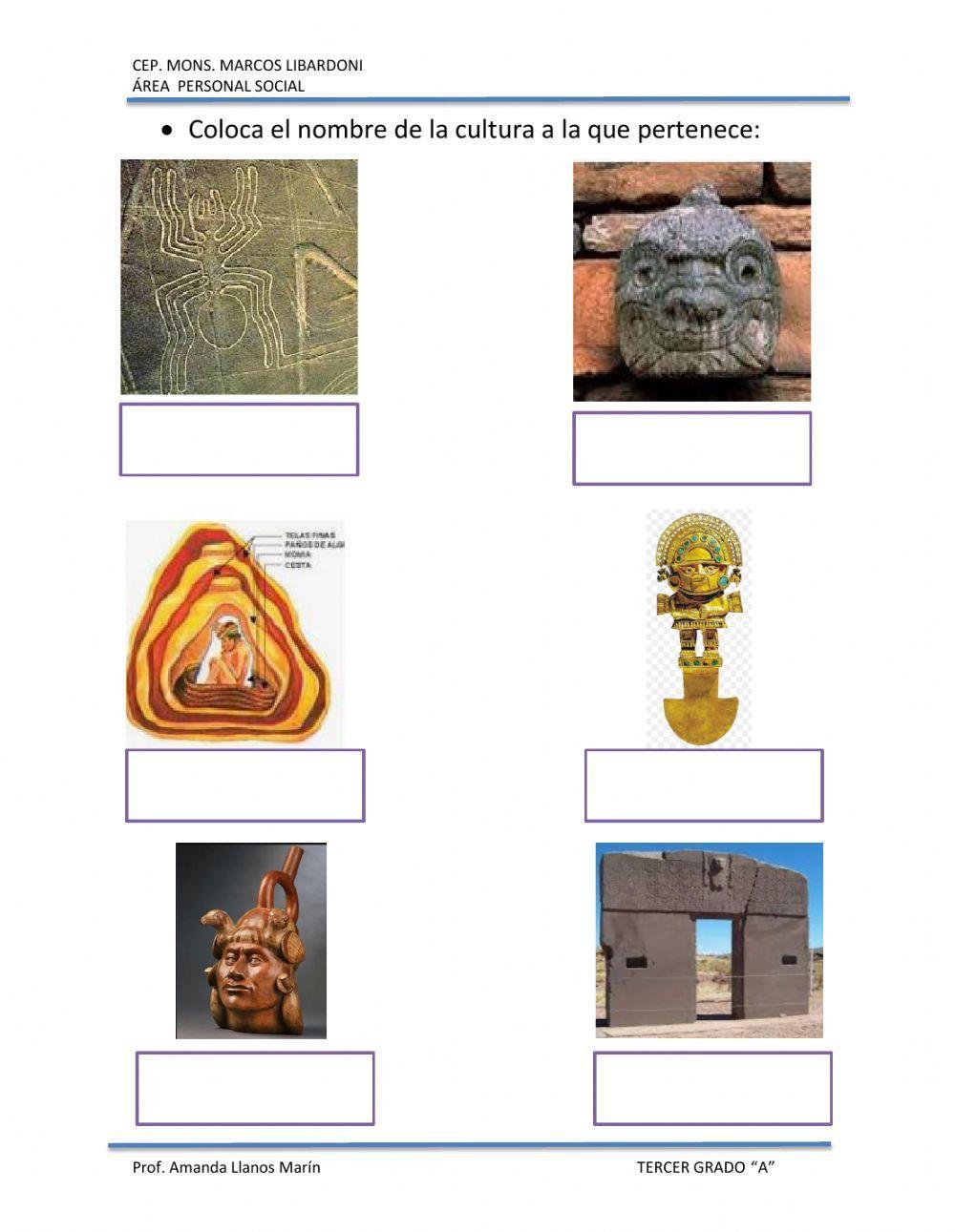 Las culturas preincas