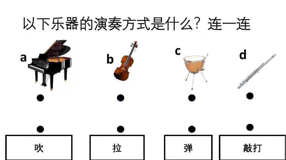 六年级 音乐 认识弦乐器和铜管乐器（第61页）