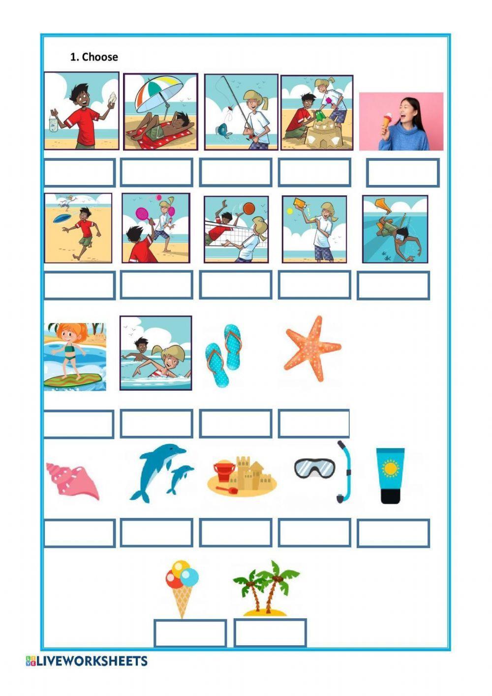 Year 2: At the Beach (byTeacherHazirah)