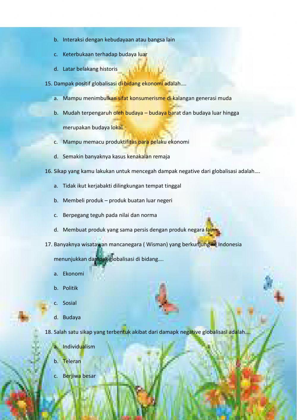 LKPD Tema 4 Sub Tema 2 Kelas 6