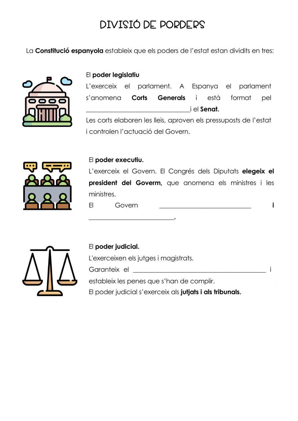 Les eleccions a l'estat espanyol