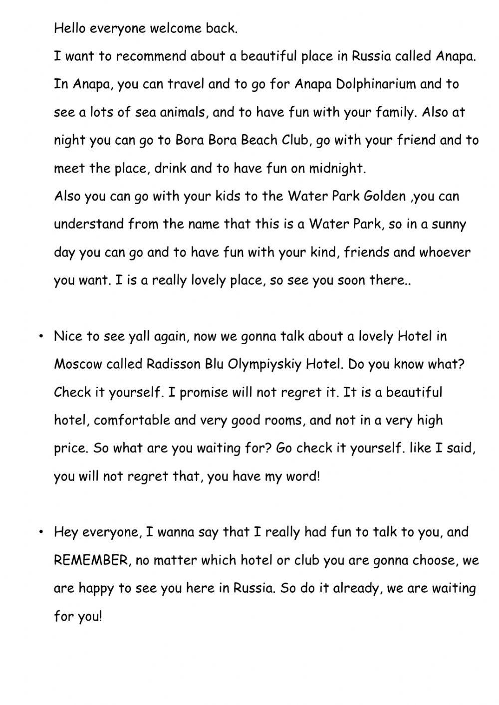 Russia, Dina Shterengas