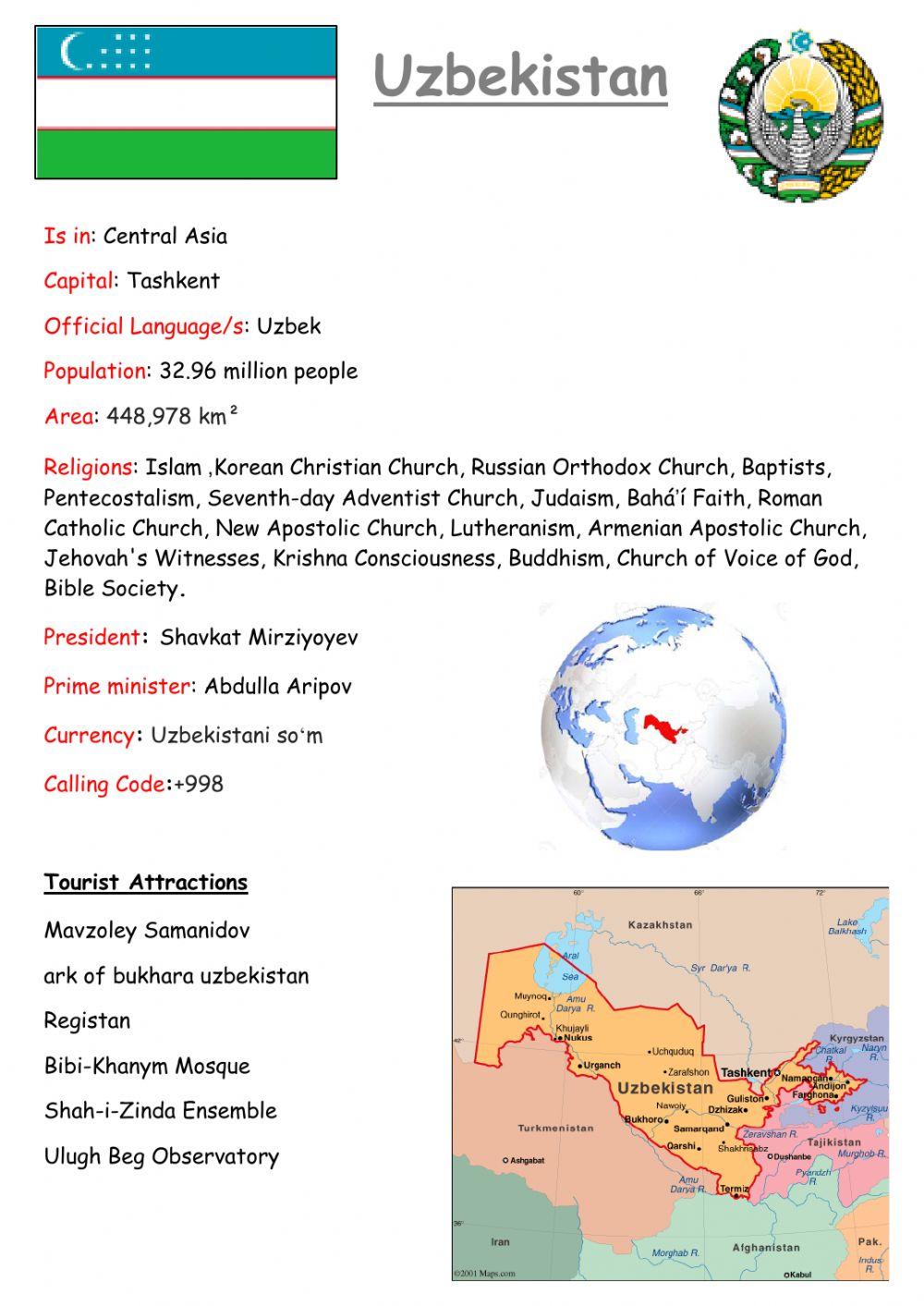 Uzbekistan, Dina Shterengas