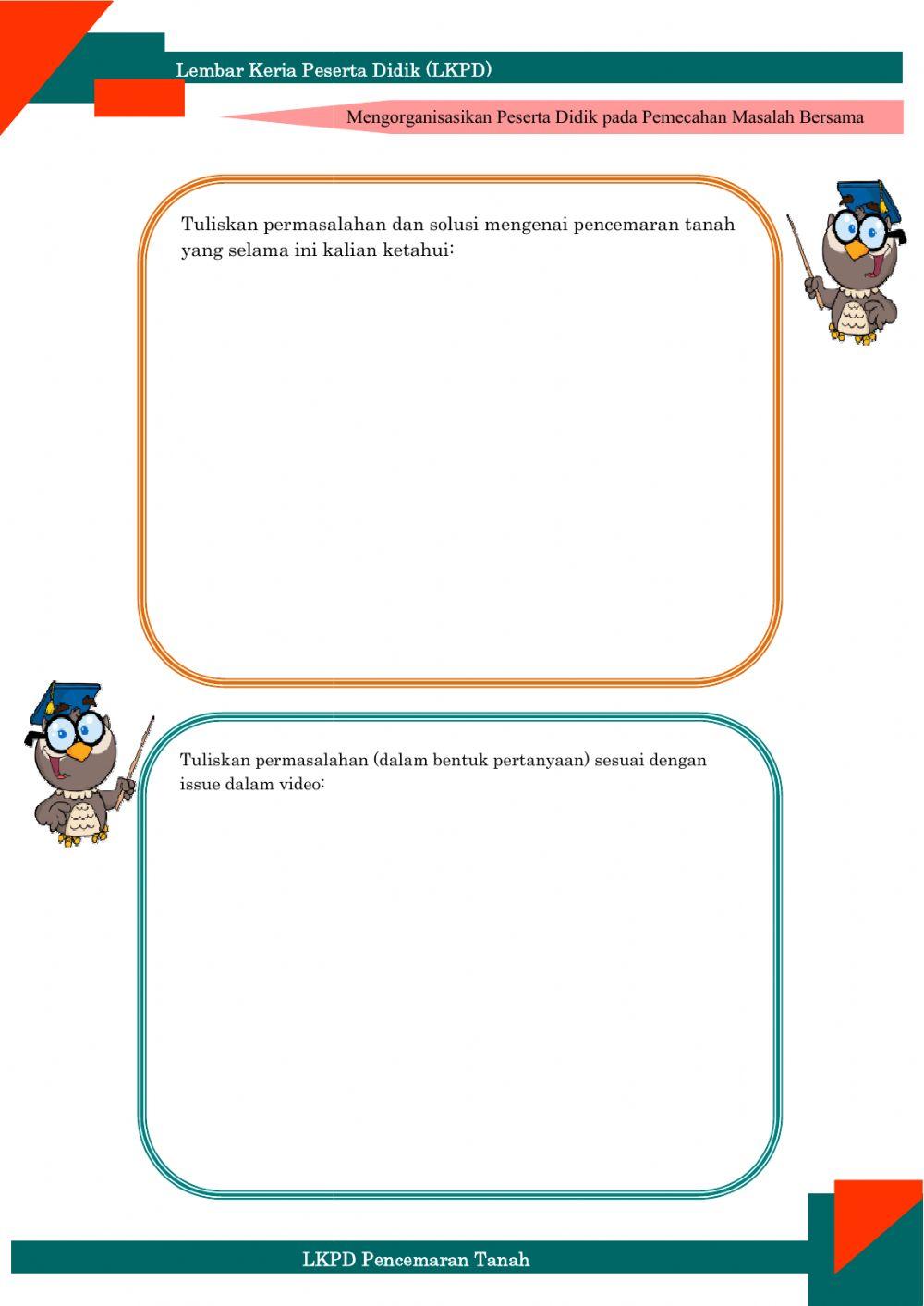 LKPD Pencemaran Tanah
