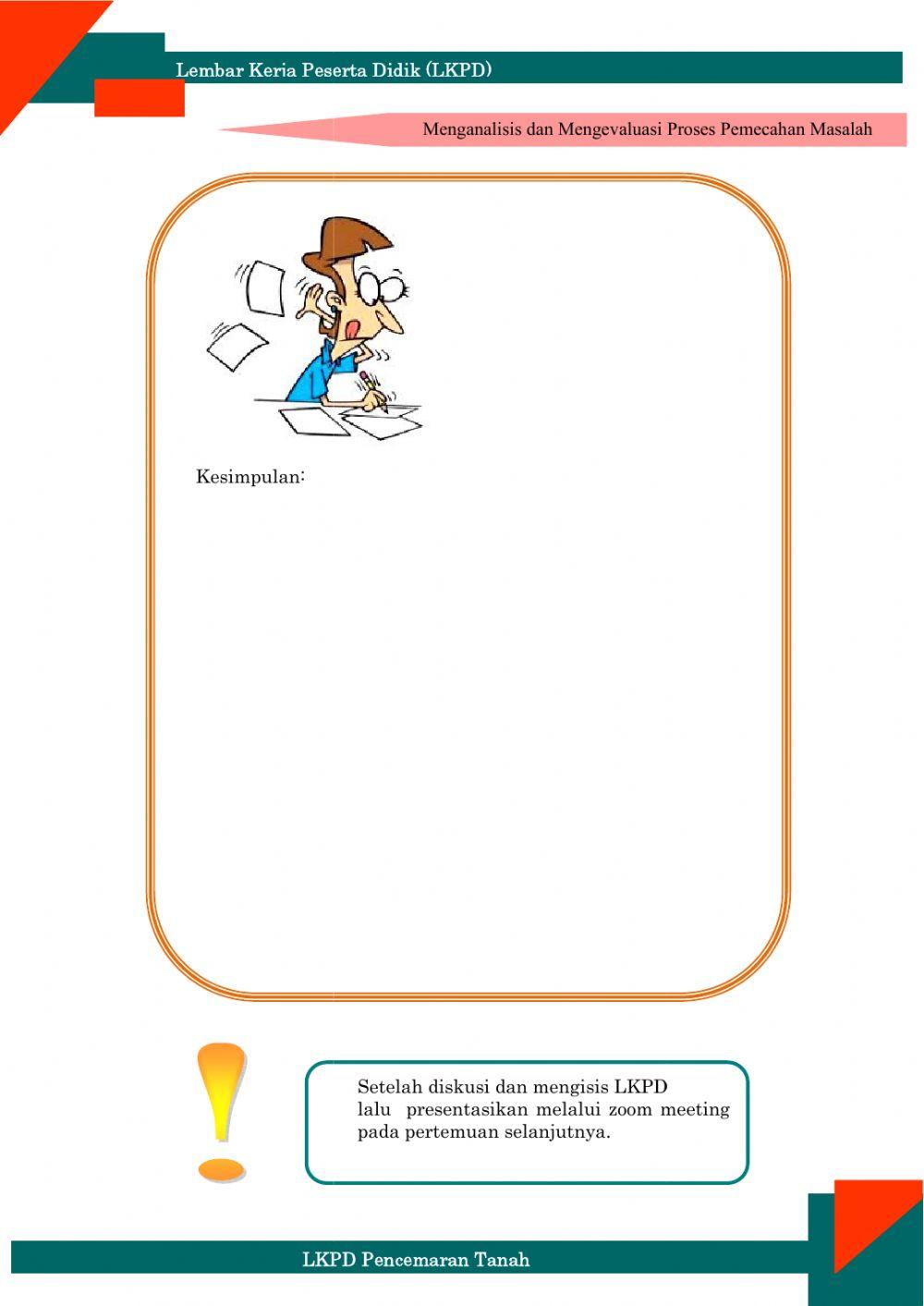 LKPD Pencemaran Tanah