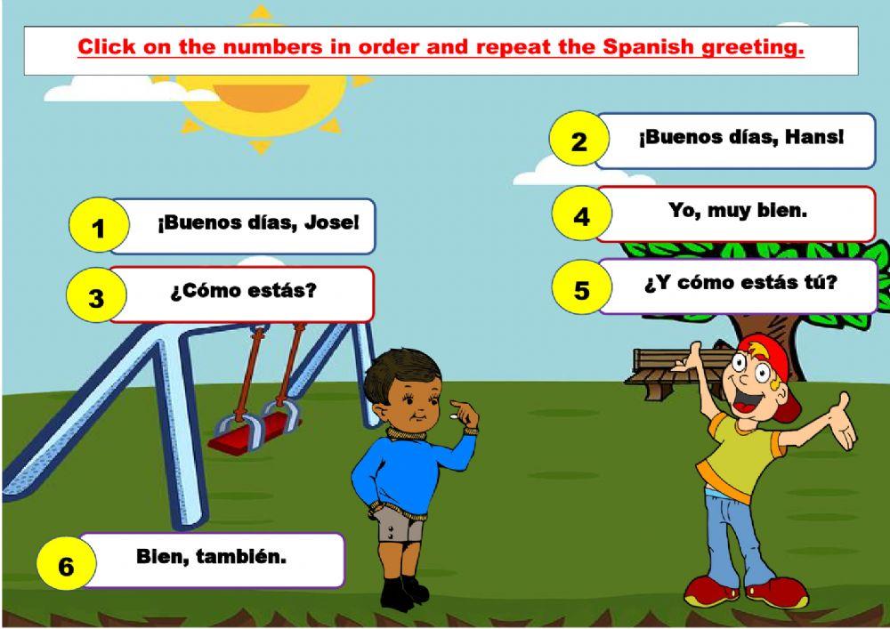Spanish Greetings