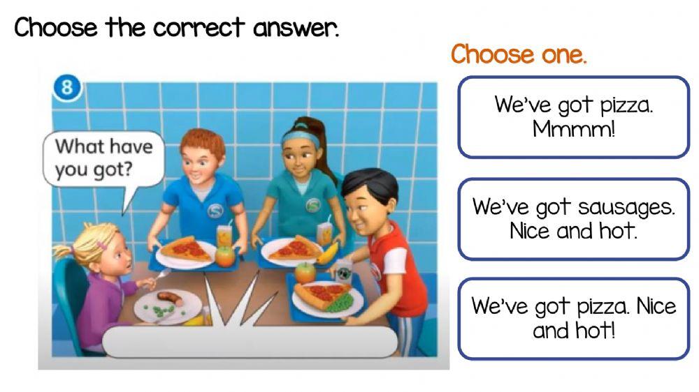 Superminds Unit 4 Lunchtime Page 50 Part 2