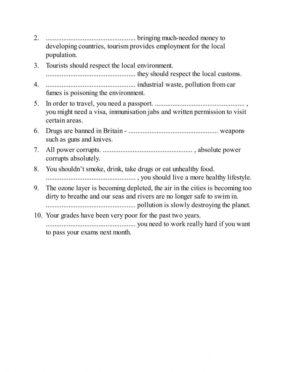 Additions-Equations-Conclusions