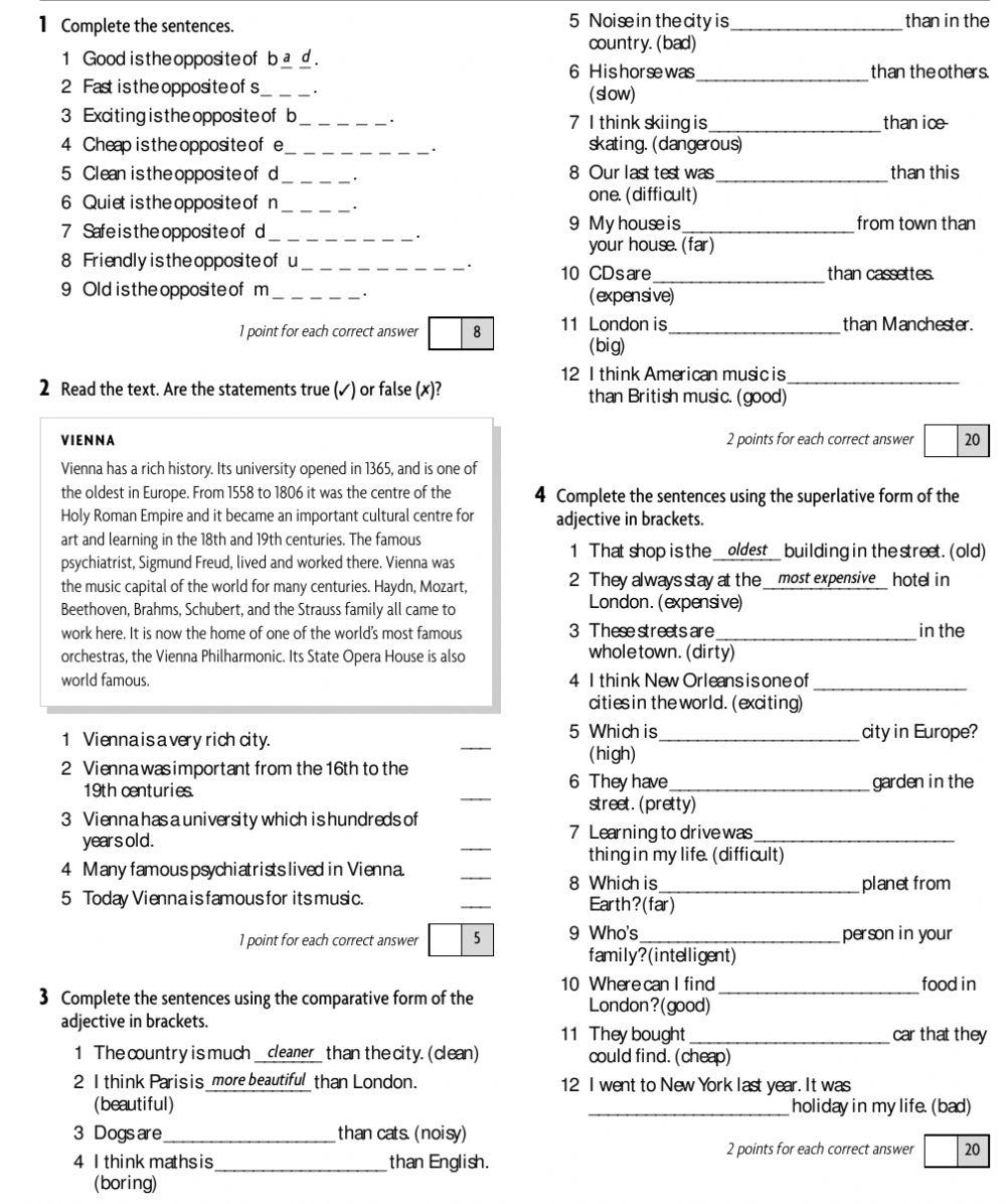 4th written test-level 2