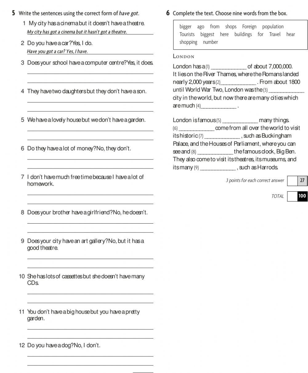 4th written test-level 2