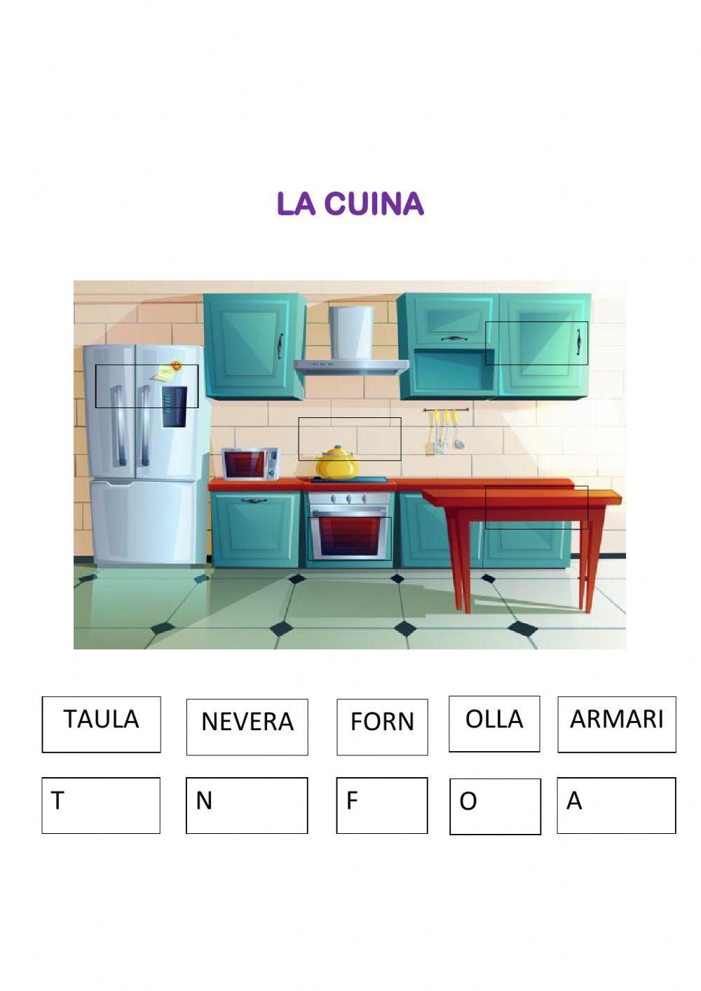 L'habitació i la cuina