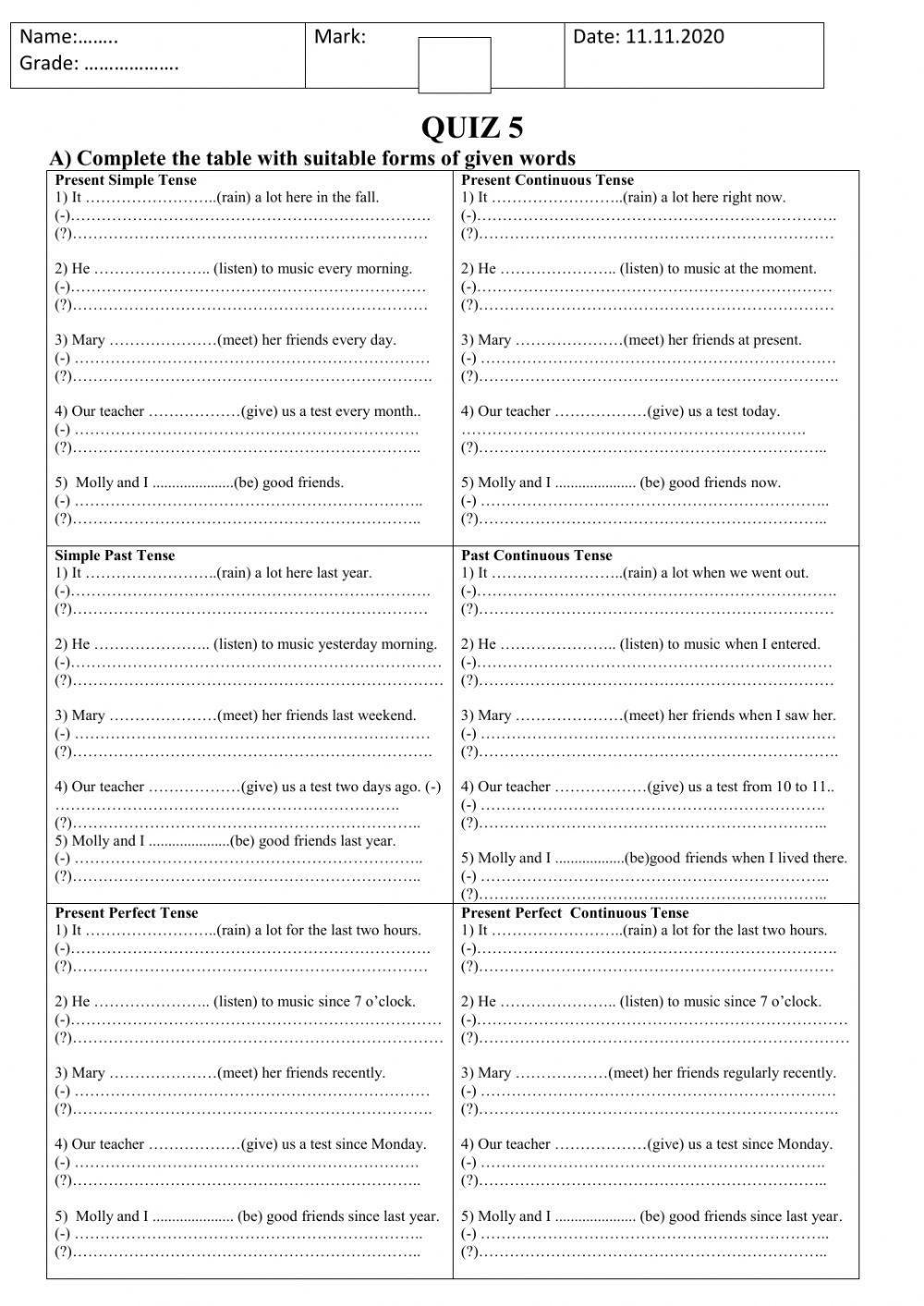 Quiz 5-Dürdane Hanım