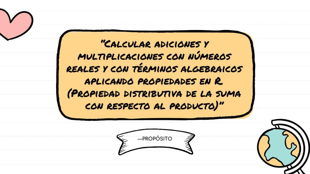 Operación con Números Reales