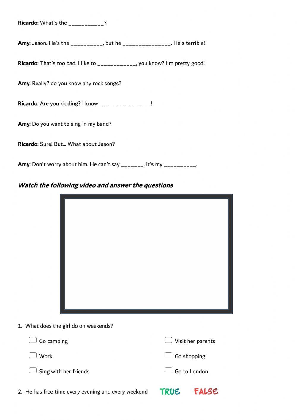 Final listening test - 5th cycle