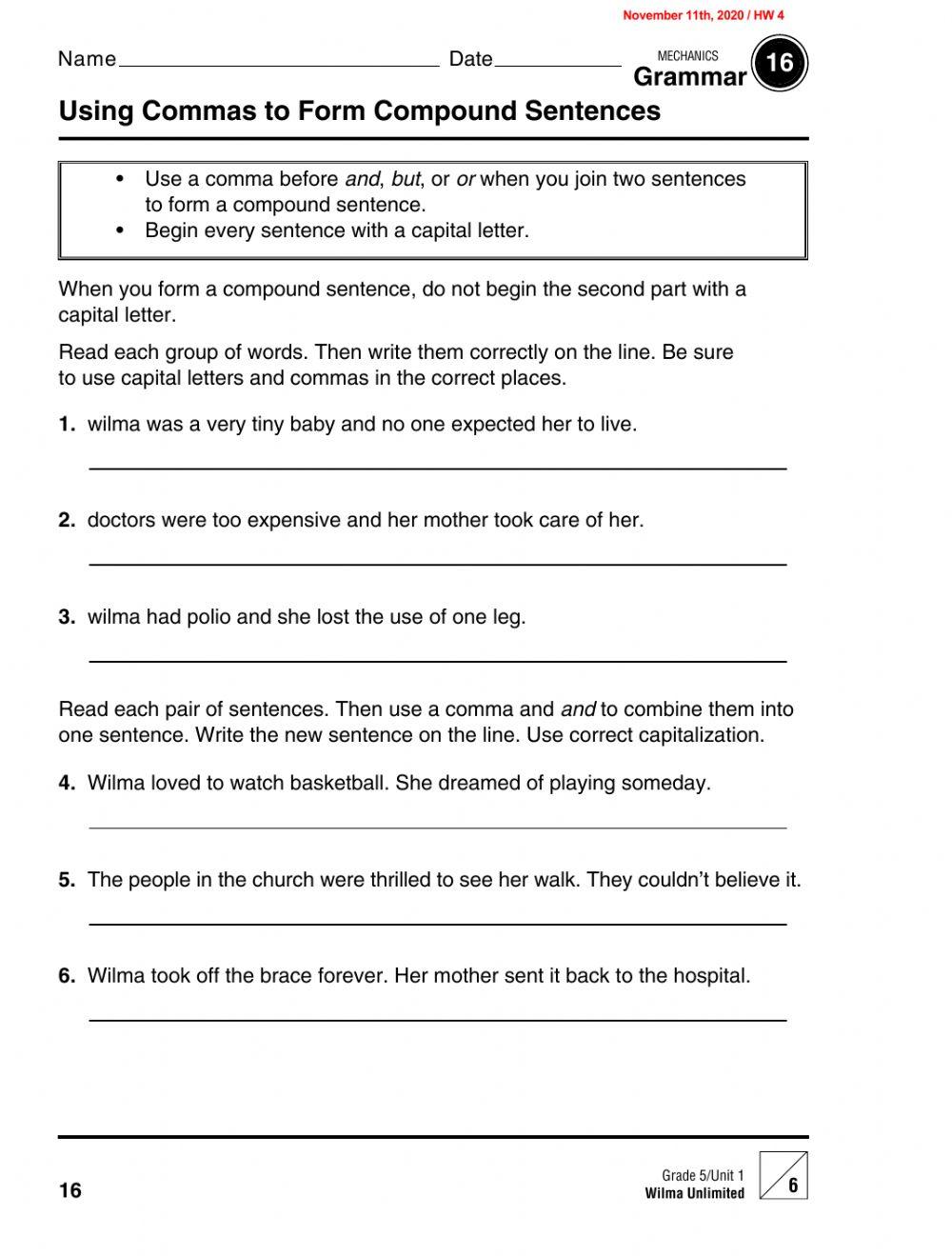 Wilma unlimited Grammar 4