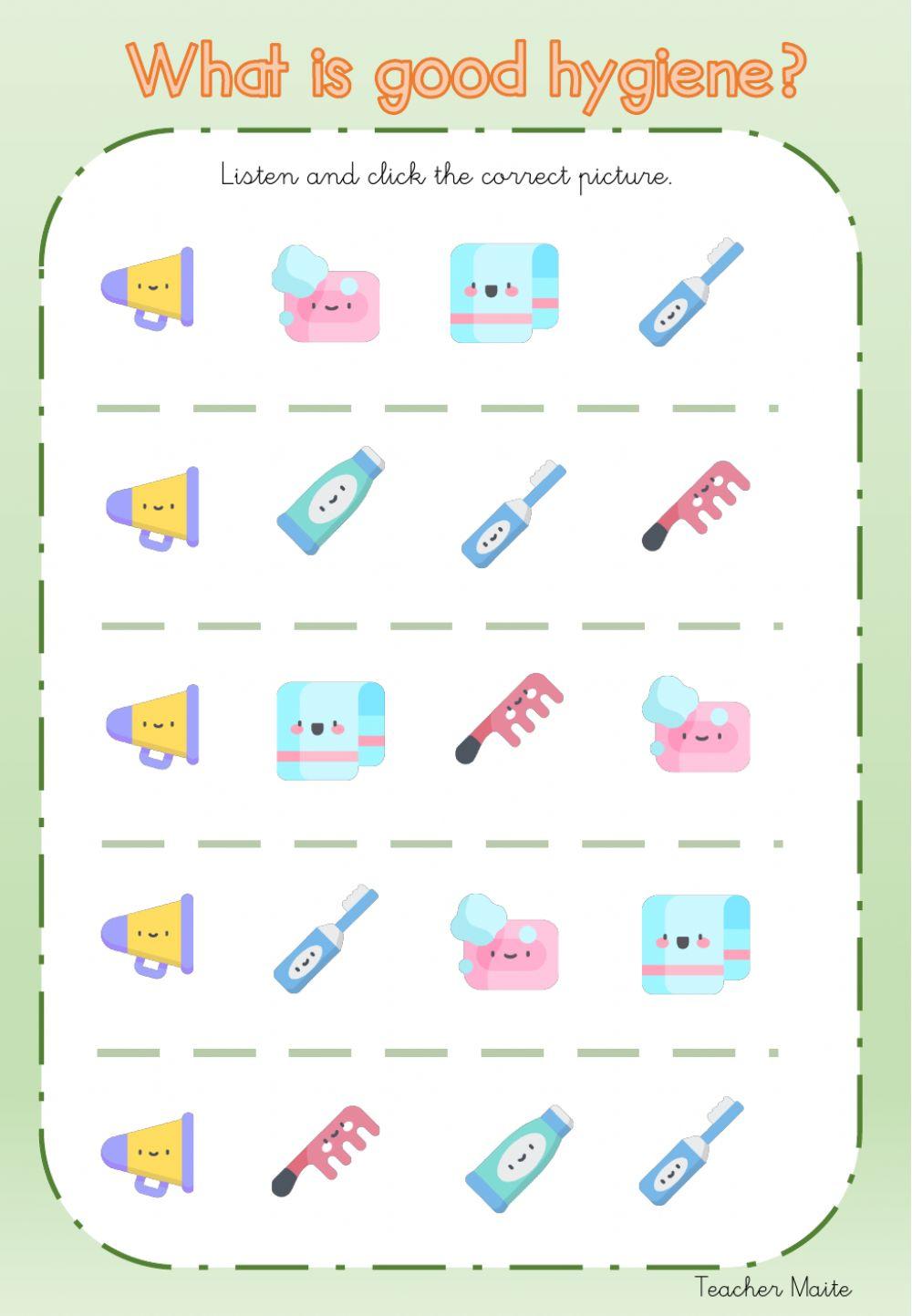 Unit 2 - Sports and hygiene