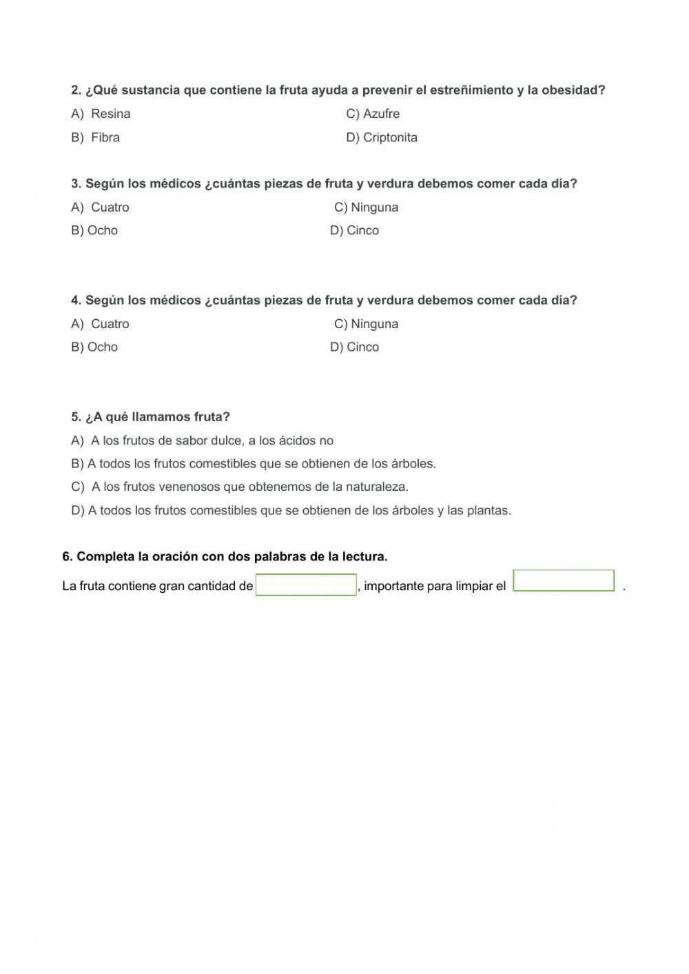 Repaso de lengua tema 1 y 2